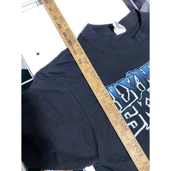 Lynyrd Skynyrd T-Shirt Size Medium Black Skull Flames Whiskey - Picture 4 of 8